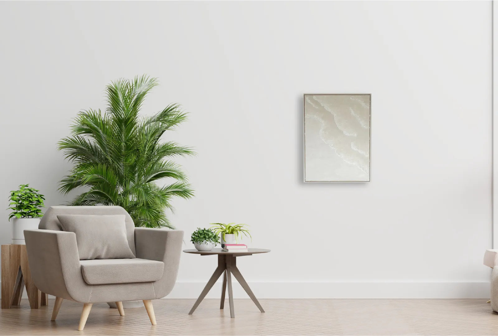 “【Beach-rosy_flush-】80×60cm”