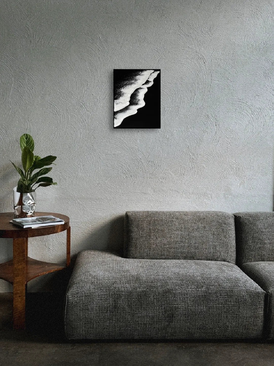 “【Beach-black-】50×40cm”